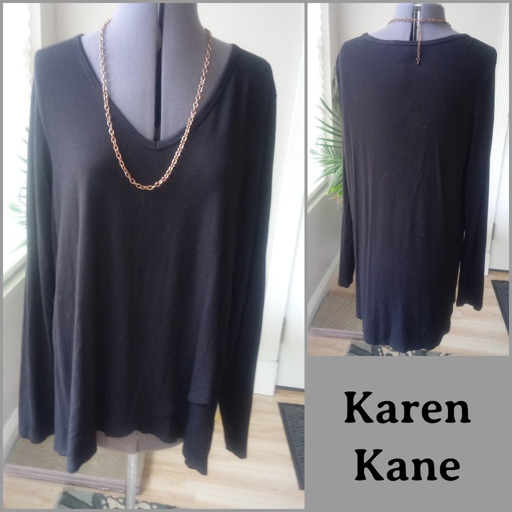 Karen Kane Double Layer Front Tunic